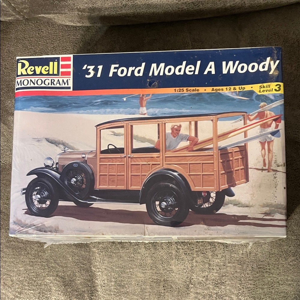 NIB Revell Monogram ‘31 Ford Model A Woody Kit